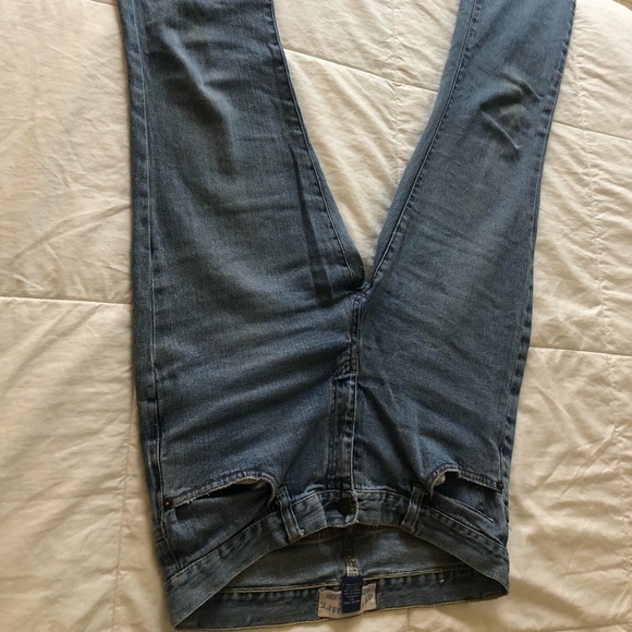 Steve and Barry's Women's Classic Dungarees- size 10 - Picture 3 of 9